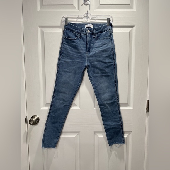 Denizen from Levi’s High-Rise Ankle Skinny Jeans Blue Women’s Size W27 - Picture 1 of 12